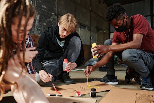 Boost Youth Creativity: Innovative Ways to Engage in Community Art Projects